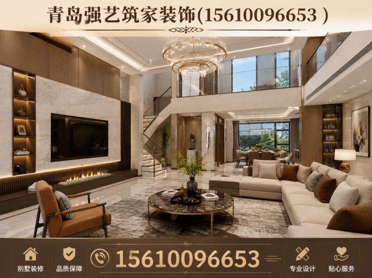 建华区青岛别墅装修展示图